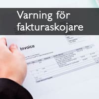 Gör så är med bluffakturor
